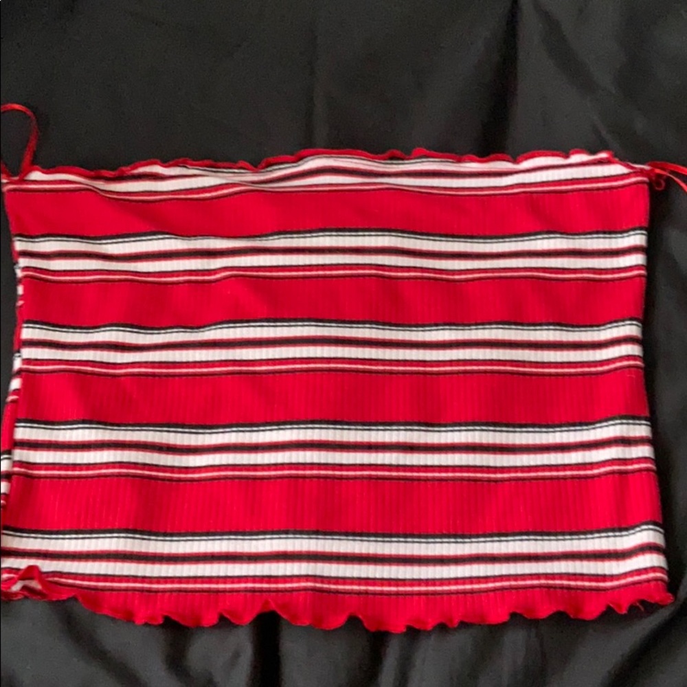 cute tube top.
